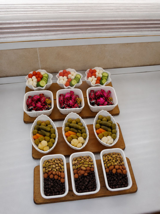 اروخوری سراميکی 3 تایی کف چوبی