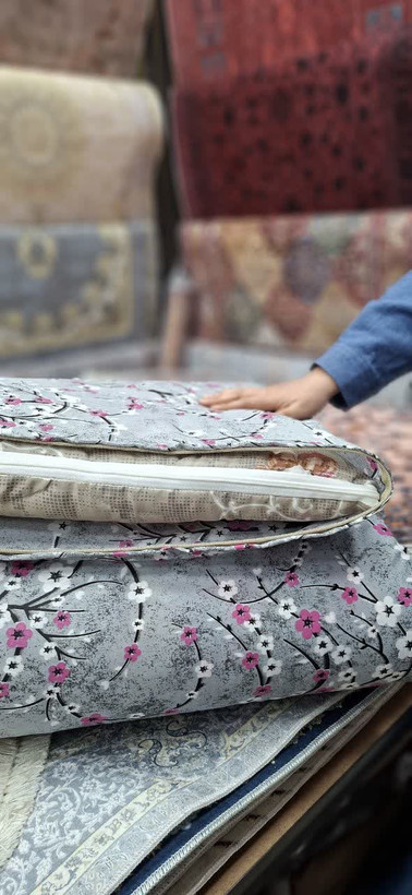 کاور تشک مهمان به همراه روبالشی یاتاک